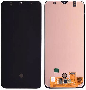 FRONTAL TELA DISPLAY SAMSUNG A30S (A307) 1 LINHA OLED