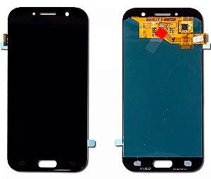 FRONTAL TELA DISPLAY SAMSUNG A5 2017 A520 1 LINHA INCELL