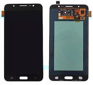 FRONTAL TELA DISPLAY SAMSUNG J7 METAL (J710) 1 LINHA INCELL