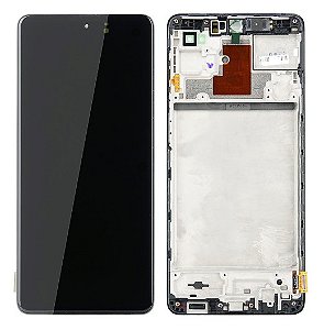 Frontal Tela Display Samsung M62 (M625) / F62 (E625) Com Aro Oled 1 Linha