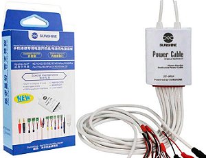 CABO DE ALIMENTAÇÃO DEDICADO IPHONE X  7 EM 1