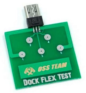 DOCK TESTE PLACA MICRO USB ANDROID
