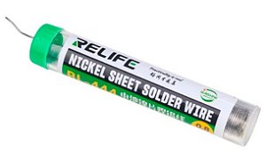 ESTANHO PARA SOLDA EM BATERIA 0.80MM RELIFE RL-444