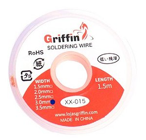 MALHA DESSOLDADORA XX3015  3.0MM X 1,5M GRIFFIN