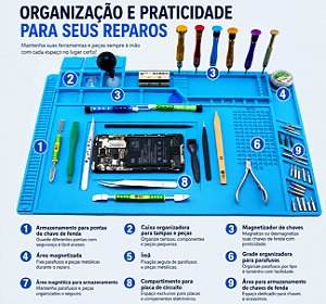 Manta Antiestatica Azul S160