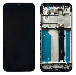 FRONTAL TELA DISPLAY LCD LG K41S COM ARO 1 LINHA