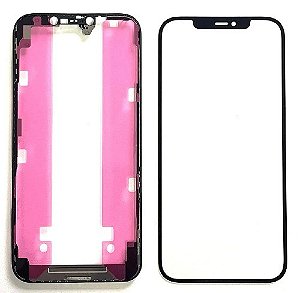 VIDRO E OCA IPHONE 12 PRO MAX
