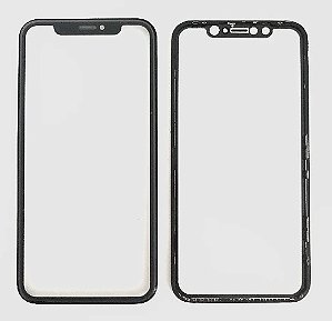 Vidro Aro e Oca iPhone XR