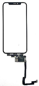 VIDRO COM TOUCH IPHONE XS MAX  FLEX LONGO