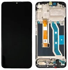 FRONTAL TELA DISPLAY LCD REALME C21Y COM ARO 1 LINHA