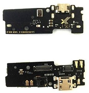 FLEX PLACA CONECTOR DE CARGA MOTOROLA MOTO E4 PLUS ( XT1773 ) 1 LINHA