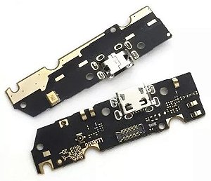 PLACA SUB CONECTOR DE CARGA MOTOROLA MOTO E5 PLUS (XT1924) 1 LINHA