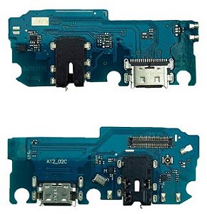PLACA SUB CONECTOR DE CARGA SAMSUNG A12 (A125) 1 LINHA