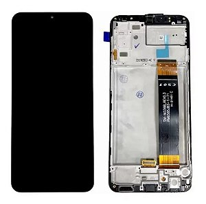Frontal Tela Display Samsung A23 4G A235 Com Aro 1 Linha