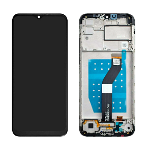 Frontal Tela Display Motorola Moto G8 Power Lite (XT2055) Com Aro 1 Linha