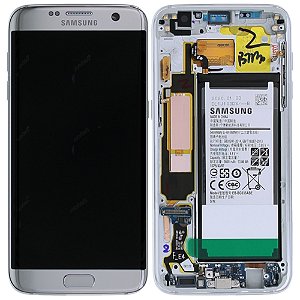 Frontal Tela Display Samsung S7 Edge (G935) Com Aro Original
