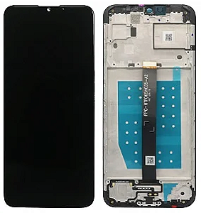 FRONTAL TELA DISPLAY MOTOROLA ONE FUSION (XT2073) COM ARO ORIGINAL NACIONAL