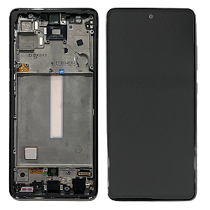 Frontal Tela Display Samsung A52s 5G A528 Com Aro Original