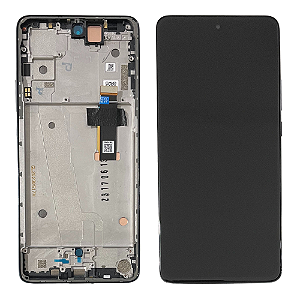 Frontal Tela Display Moto Edge 30 XT2203 Com Aro Original