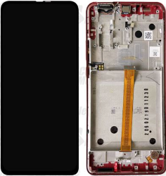Frontal Tela Display Moto One Hyper XT2027 Com Aro Original