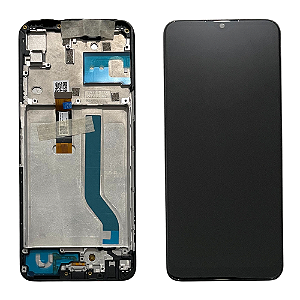 Frontal Tela Display Moto G50 5g Xt2149 Com Aro Original