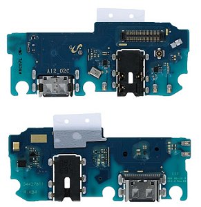Placa Sub Conector de Carga Samsung A12 (A125) Original