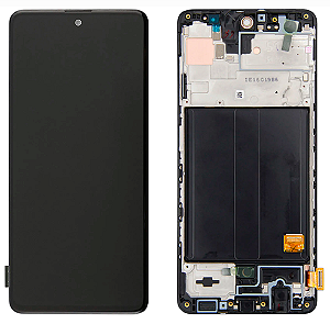 Frontal Tela Display Samsung A51 (A515) Com Aro Oled