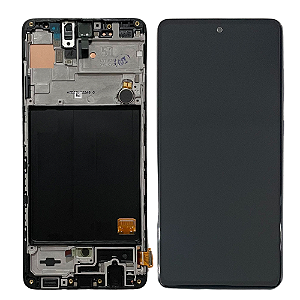 Frontal Tela Display Samsung A51 A515 Com Aro Original