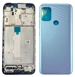 TAMPA TRASEIRA MOTOROLA MOTO G10 COM CARCAÇA INTERMEDIÁRIA ORIGINAL