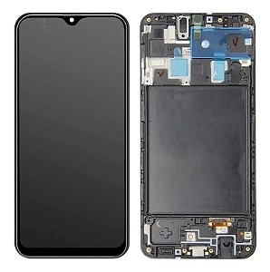 Frontal Tela Display Samsung A22 5G (A226) Com Aro 1 Linha
