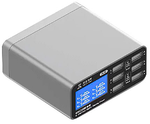CARREGADOR 6 PORTAS MEGA IDEA B640 40W