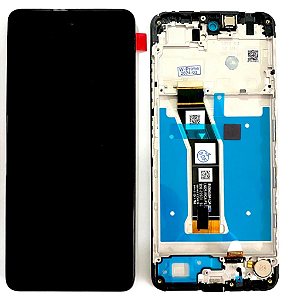 FRONTAL TELA DISPLAY MOTOROLA MOTO G04 (XT2421) COM ARO PRIME