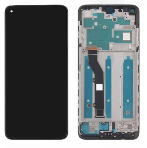 FRONTAL TELA DISPLAY LCD MOTOROLA MOTO G9 PLUS COM ARO PRIME