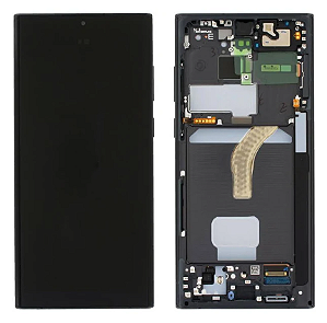 Frontal Tela Display Samsung S22 Ultra (S908) Oled Com Aro Vivid