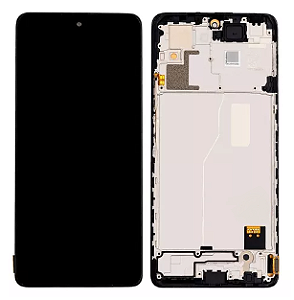 Frontal Tela Display Xiaomi Redmi Note 10 Pro 4G / Note 10 Pro Max Incell Com Aro
