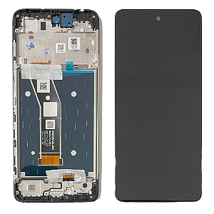 Frontal Tela Display Moto G24 Xt2423 Com Aro Original