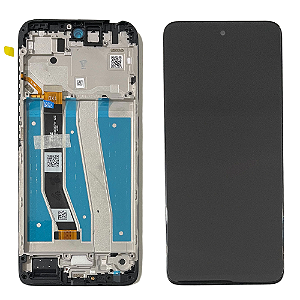 Frontal Tela Display Moto G14 XT2341 Com Aro Original