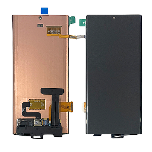 Frontal Tela Display Samsung S22 Ultra S908 Sem Aro Original