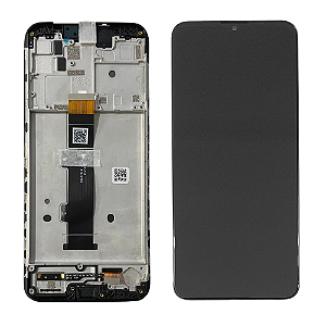 Frontal Tela Display Moto G20 XT2128 Com Aro Original