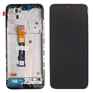 Frontal Tela Display Moto G71 Xt2169 Com Aro Original