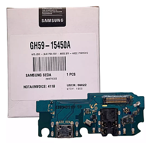 Placa Sub Conector de Carga Samsung A02 (A022M) Original