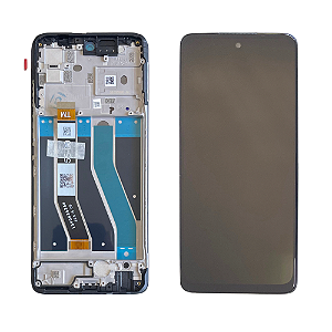 Frontal Tela Display Moto G62 5G XT2223 Com Aro Original