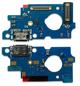 Placa Sub Conector de Carga Samsung M53 5G (M536) 1 Linha