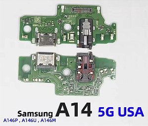 Placa Sub Conector de Carga Samsung A14 5G * VERSÃO USA * (A146P A146U A146M)