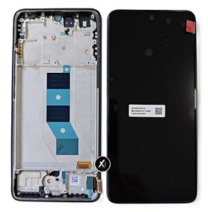 Frontal Tela Display Xiaomi Poco M7 Pro 5G Amoled Com Aro Original