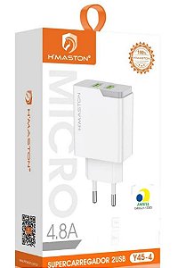 Fonte 2 Usb Turbo 4.8 - H Maston