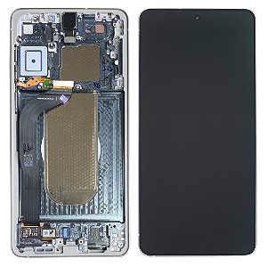 Frontal Tela Display Samsung S25 Edge S937 Com Aro Original