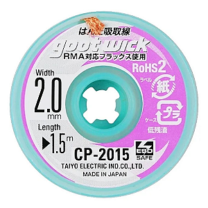 Malha Dessoldadora Goot Wick 2015 2.0mm 150cm