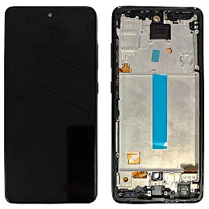 Frontal Tela Display Samsung A52 A525 Com Aro Incell