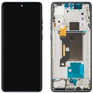 Frontal Tela Display Moto Edge 60 Fusion XT2503 Com Aro P-Oled